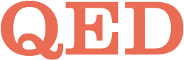 QED logo